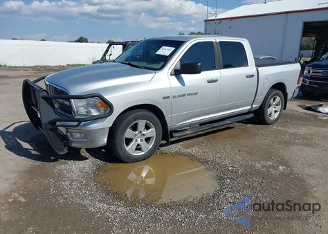 2012 Ram 1500 Slt z USA, uszkodzony, nr VIN 1C6RD7LT7CS305103